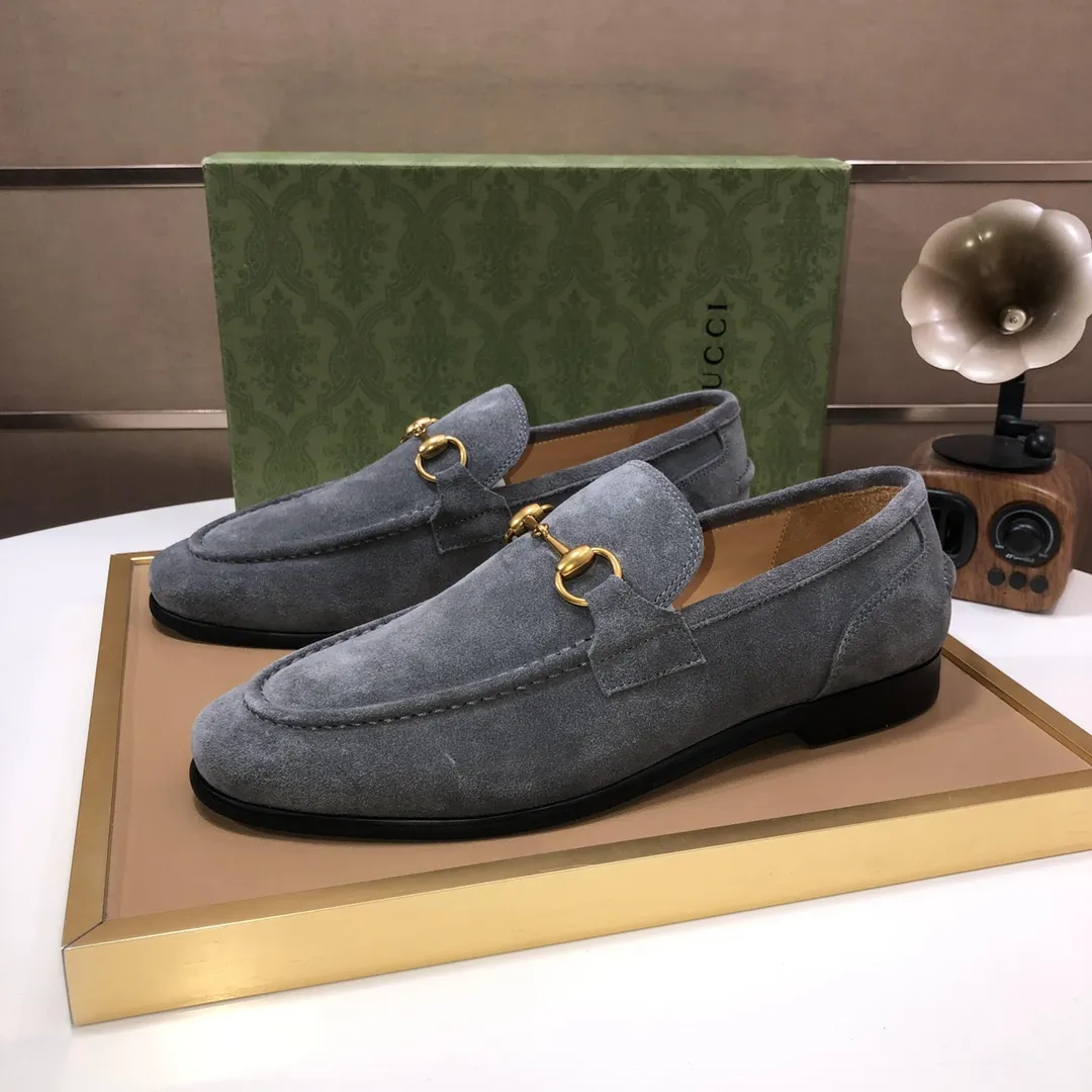 Men's shoes 💰580💰[GUCCI—Gucci] The latest high-end version of Gucci. Official website new model. Available at the same time at counters, the uppers are made of original cowhide imported from Italy/matched with the original special material splicing design concept; "highlight, high-end, grade, extravagance" and exquisite workmanship (original mesh fabric) sole: original factory special outsole size (38-45) (custom-made 45 non-returnable)